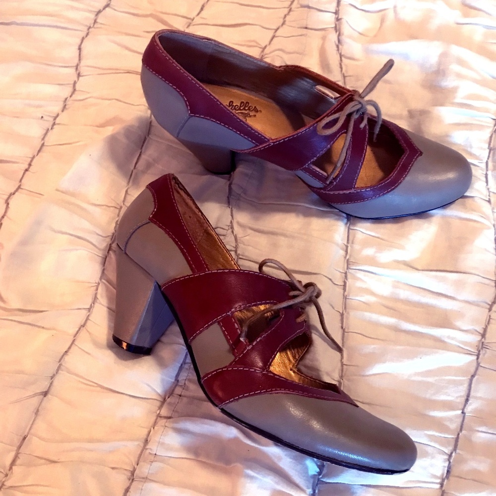 Seychelles leather heels-SO cute!